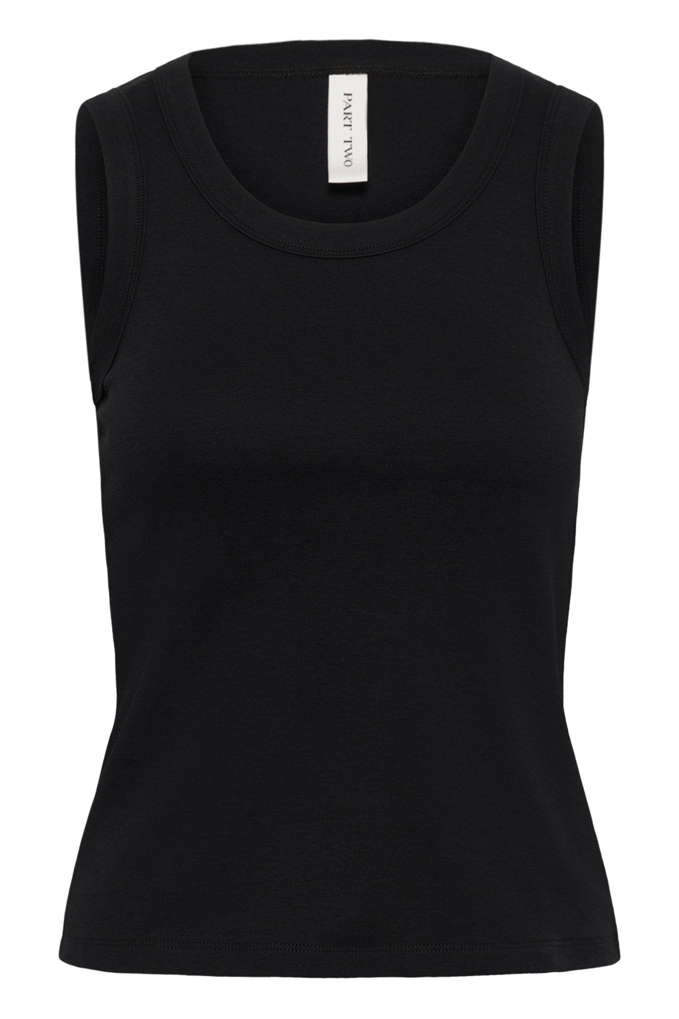 picture of Part Two Bessy Vest Top - Black - Number Two - womens - fashion - clothing - Part Two 5