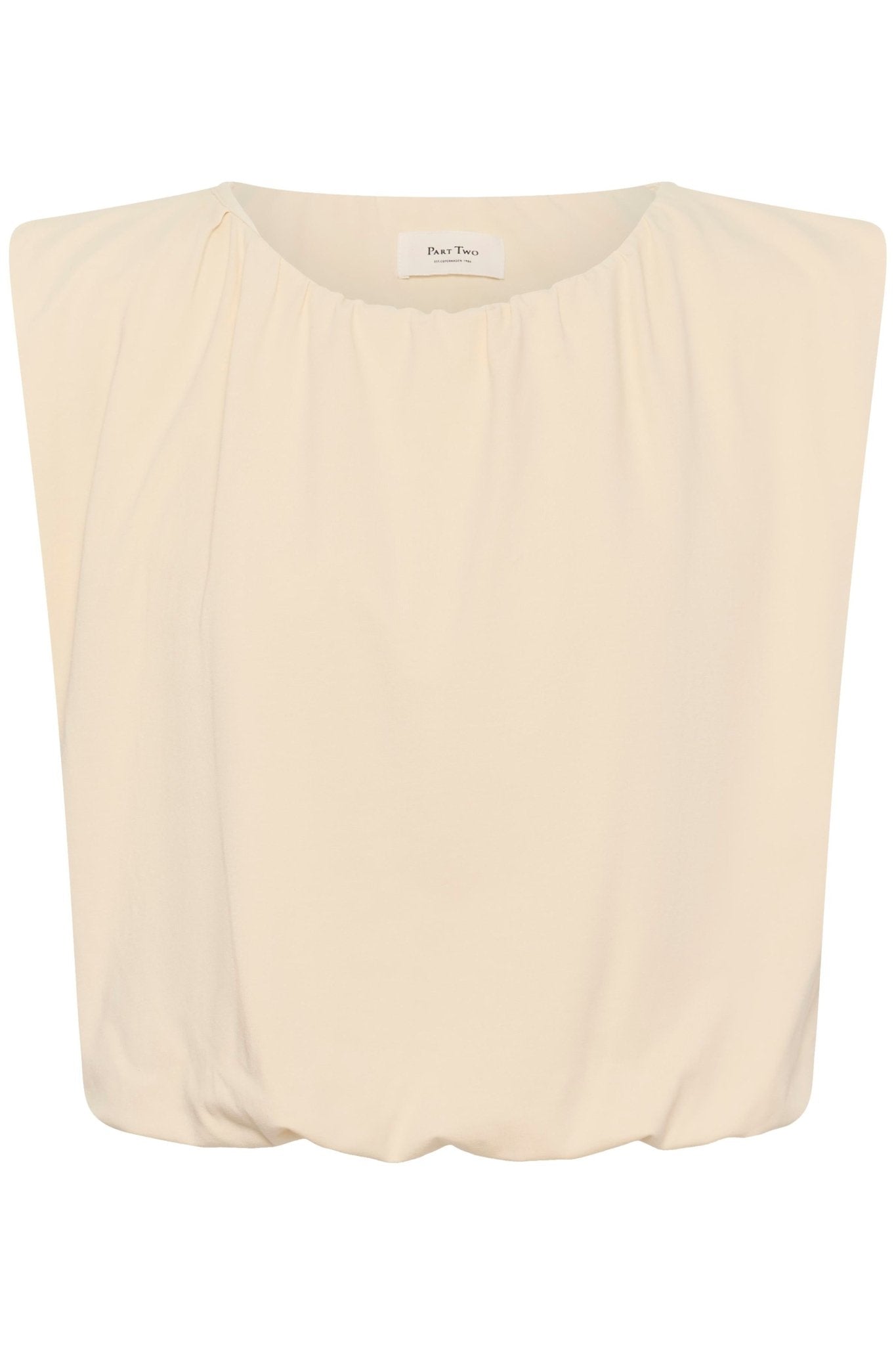 picture of Part Two Berthine Top - Sandshell - Number Two - womens - fashion - clothing - Part Two 5