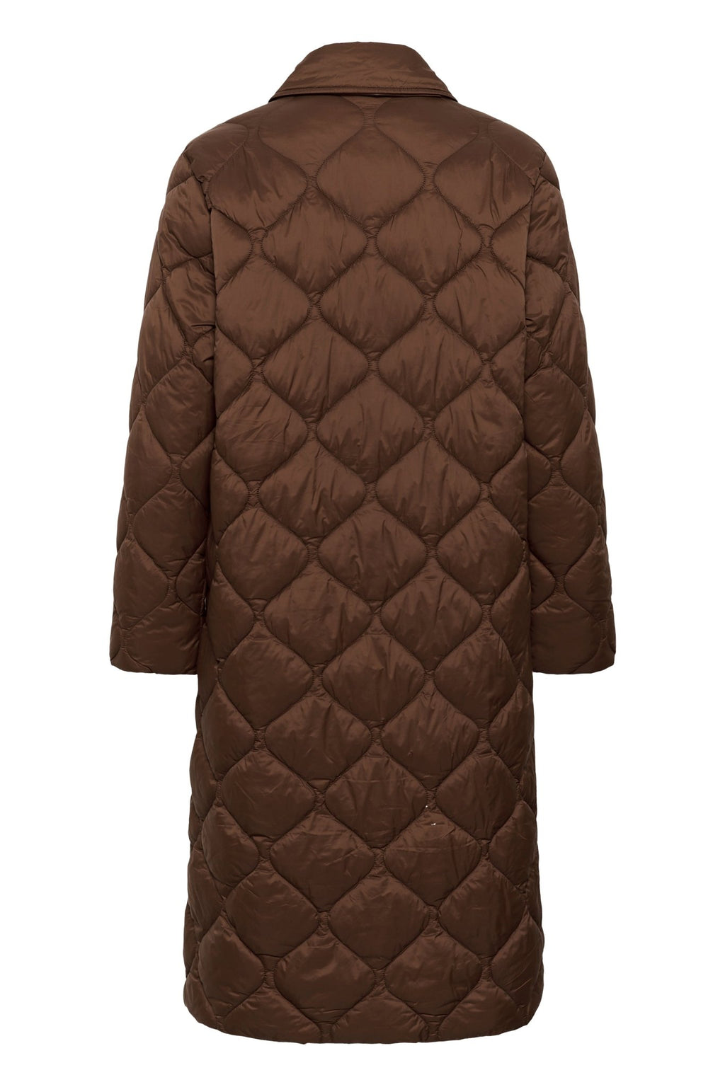 picture of Part Two Carine Quilted Coat - Downton Brown - Number Two - womens - fashion - clothing - Part Two 3