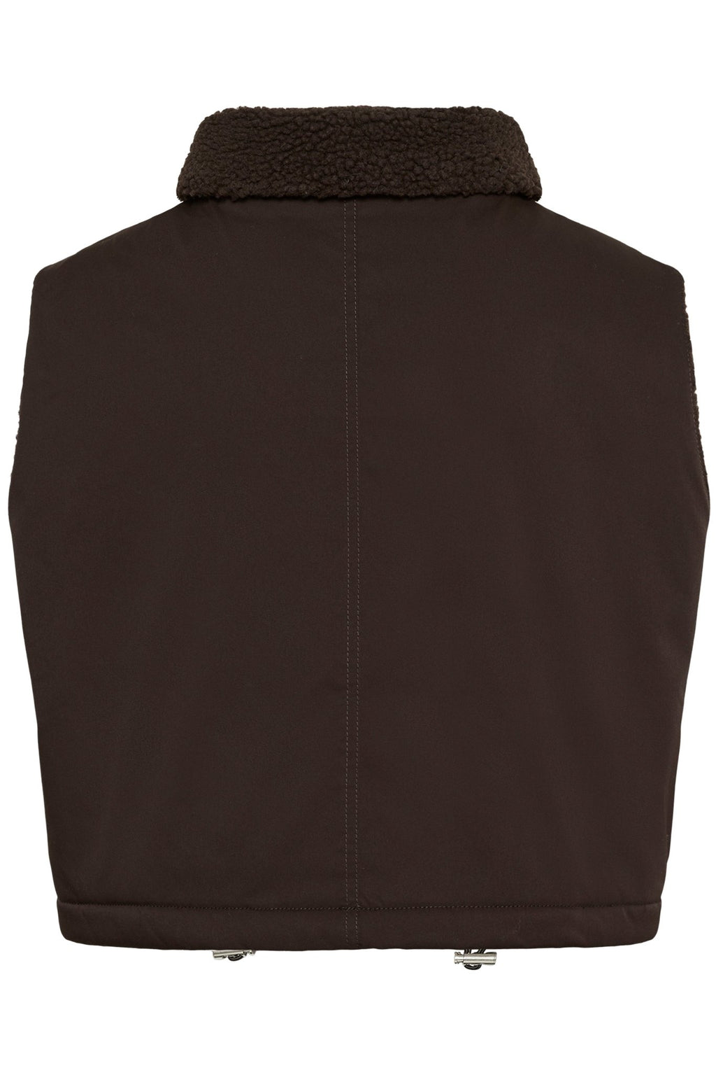 picture of Part Two Cathlin Teddy Gilet - Mole/Brown - Number Two - womens - fashion - clothing - Part Two 7