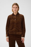 picture of Part Two Constanze Corduroy Jacket - Downton Brown - Number Two - womens - fashion - clothing - Part Two 1