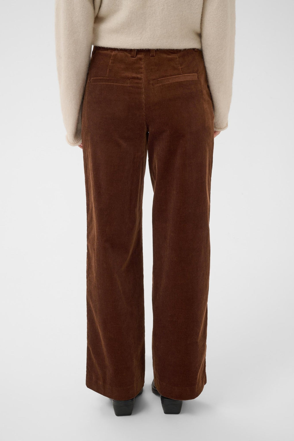 picture of Part Two Columba Corduroy Trouser - Downton Brown - Number Two - womens - fashion - clothing - Part Two 5