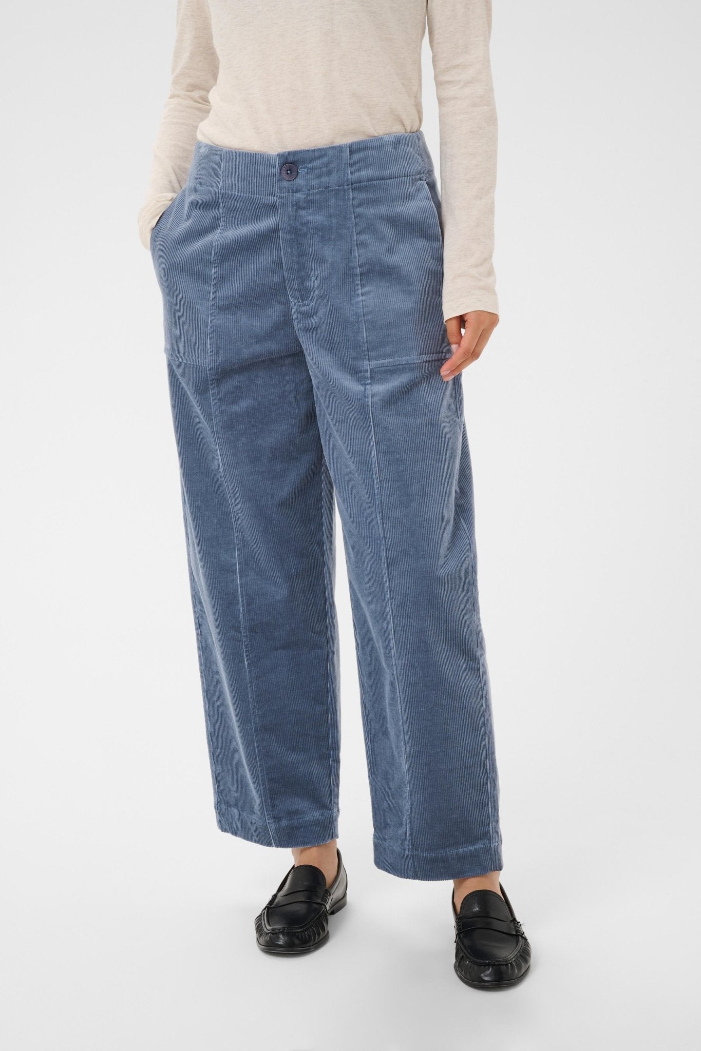 picture of Part Two Netta Trouser - Flint Stone - Number Two - womens - fashion - clothing - Part Two 1