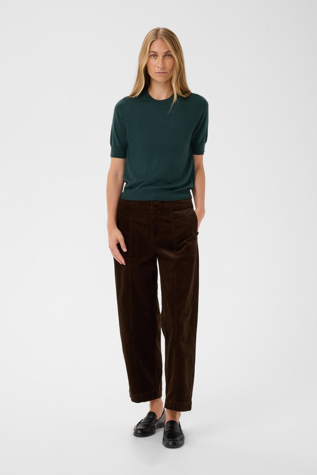 picture of Part Two Netta Trouser - Mole - Number Two - womens - fashion - clothing - Part Two 2