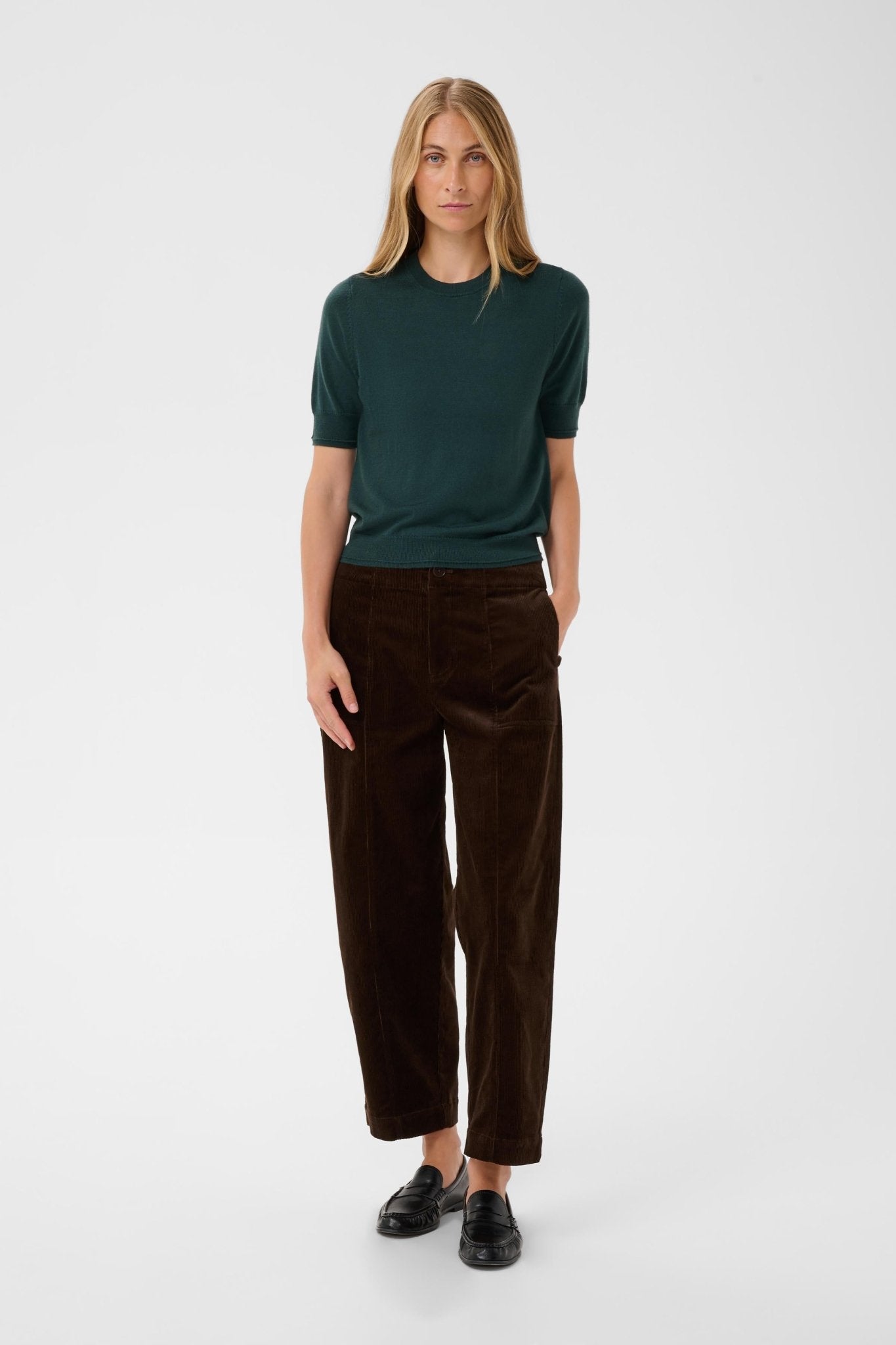 picture of Part Two Netta Trouser - Mole - Number Two - womens - fashion - clothing - Part Two 2