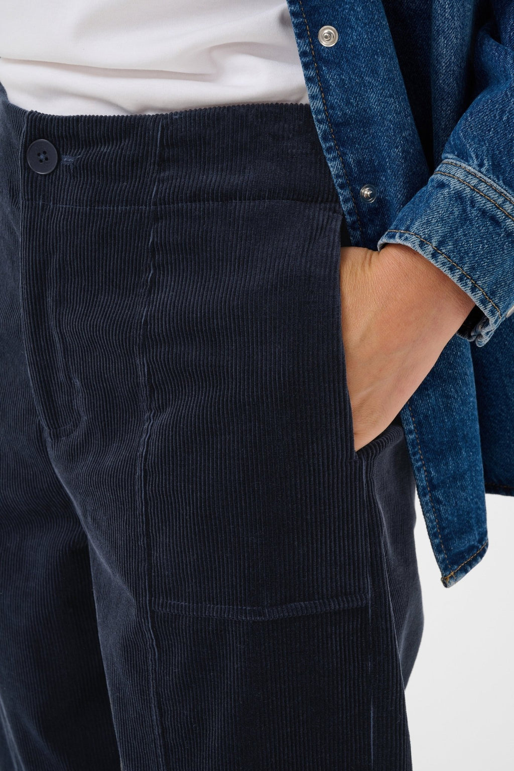 picture of Part Two Netta Trouser - Dark Navy - Number Two - womens - fashion - clothing - Part Two 3