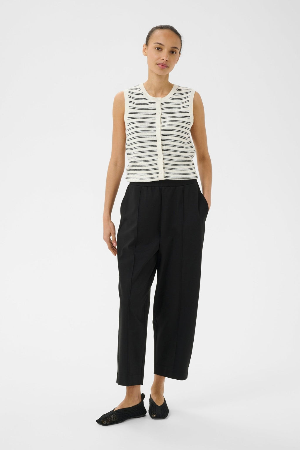 picture of Part Two Colisa Trouser - Black - Number Two - womens - fashion - clothing - Part Two 1