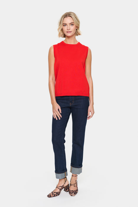 Saint Tropez MilaSZ Tank Flame Scarlet