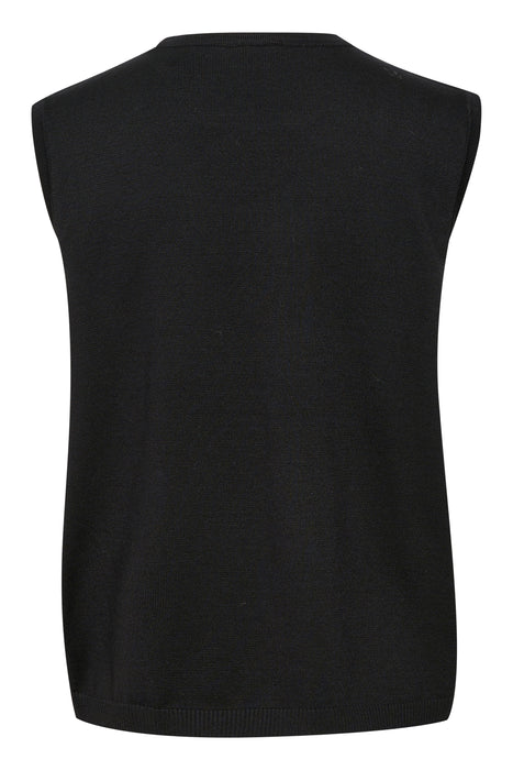 Saint Tropez MilaSZ R-Neck Pullover Black
