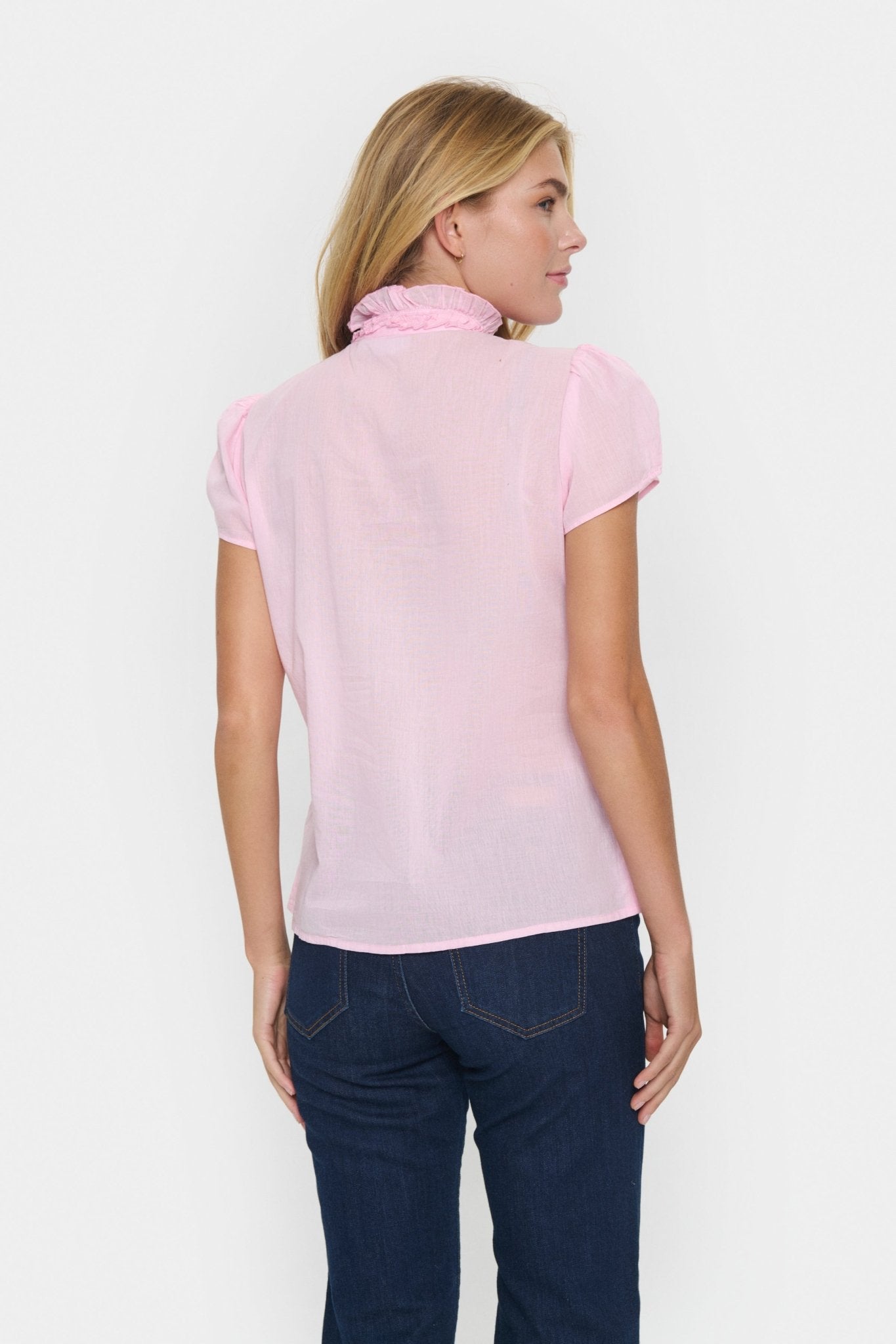 picture of Saint Tropez TilliSZ Shirt Pink Nectar - Number Two - womens - fashion - clothing - Saint Tropez 4
