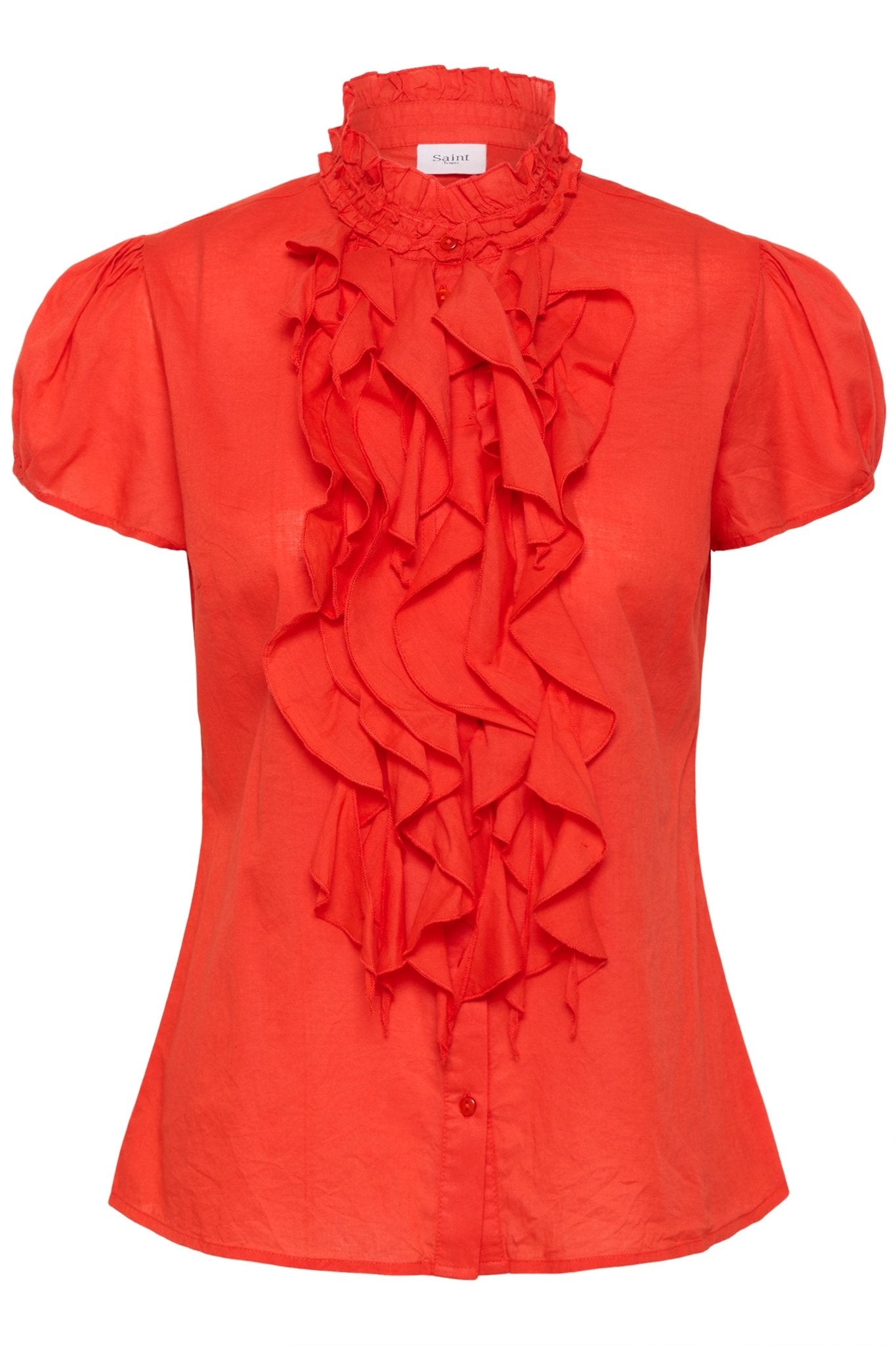 picture of Saint Tropez Tilli Shirt - Valiant Poppy - Number Two - womens - fashion - clothing - Saint Tropez 5