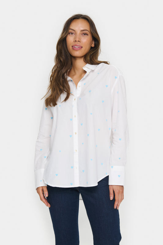 Saint Tropez DianneSZ Shirt Ice Airy Hearts