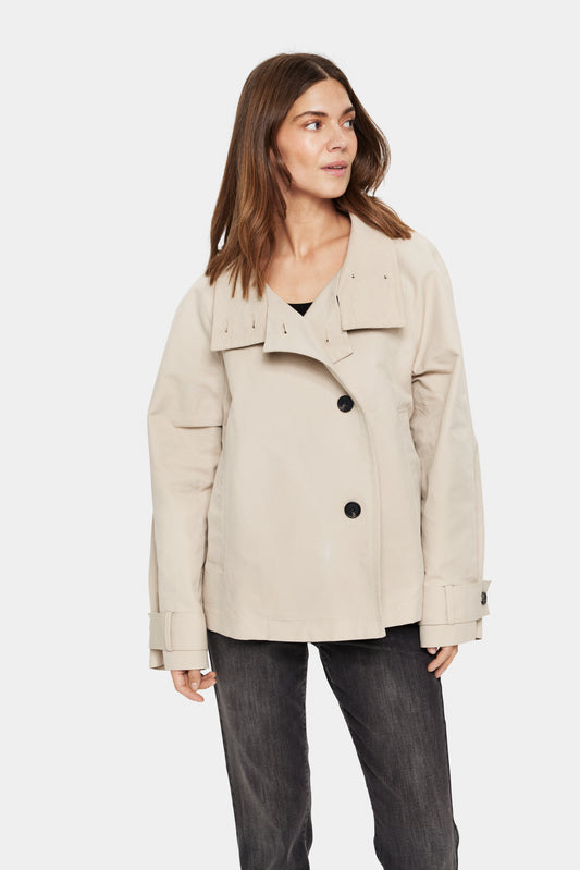 Saint Tropez Isobel Jacket Feather Gray