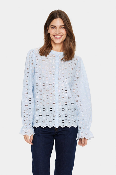 Saint Tropez IvetaSZ Blouse Chambray Blue