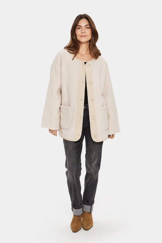 Saint Tropez InleySZ Jacket Feather Grey