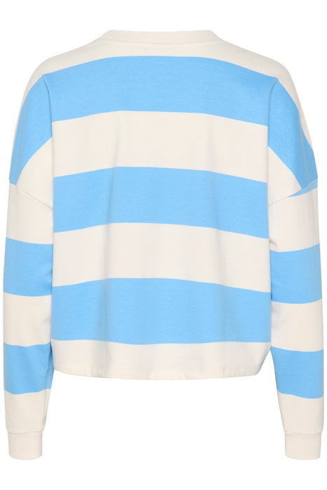 Saint Tropez IdahellaSZ Sweatshirt All Aboard Blue
