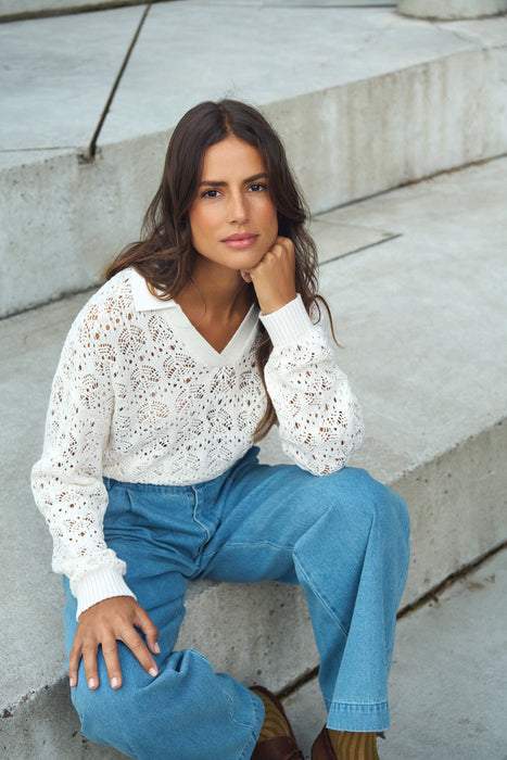 Saint Tropez JaclynSZ Trousers Smoke Blue