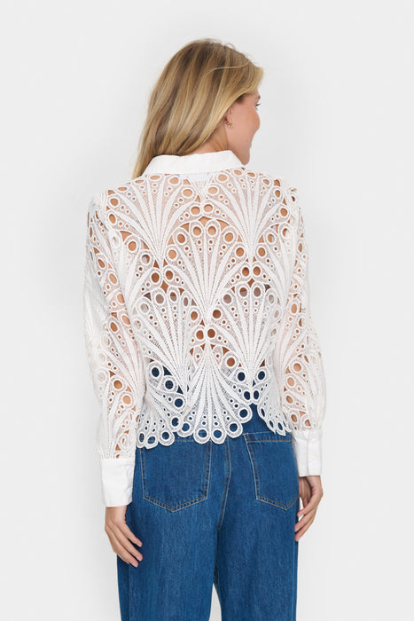 Saint Tropez JiliannaSZ Shirt Bright White