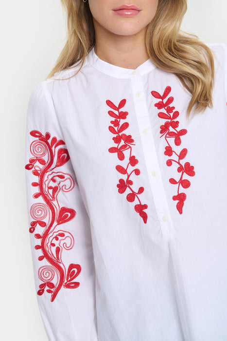 Saint Tropez JesabelSZ Shirt Bright White
