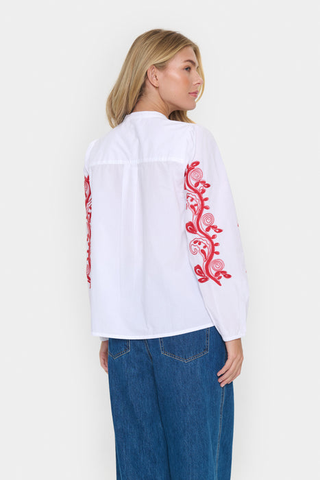Saint Tropez JesabelSZ Shirt Bright White