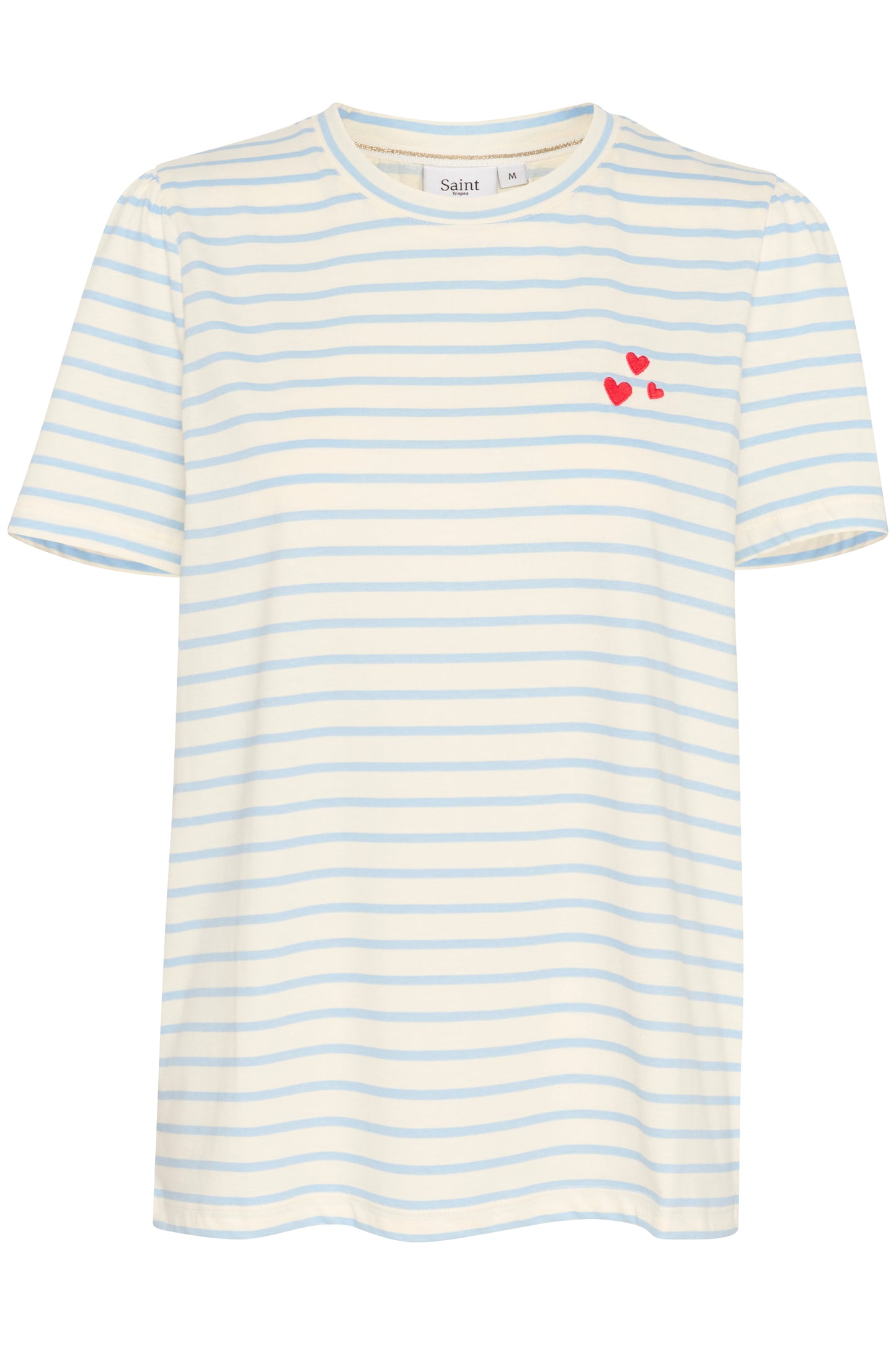 Saint Tropez JuciaSZ T-shirt Airy Blue White Stripe