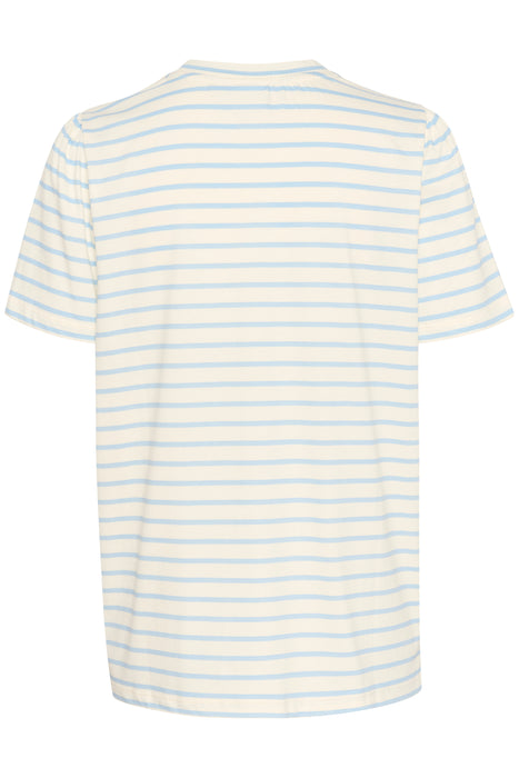 Saint Tropez JuciaSZ T-shirt Airy Blue White Stripe
