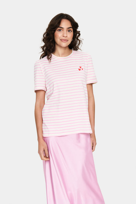 Saint Tropez JuciaSZ T-shirt Bonbon White Stripe