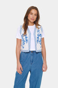 picture of Saint Tropez Kilda SZ Vest Ice - Number Two - womens - fashion - clothing - Saint Tropez 1