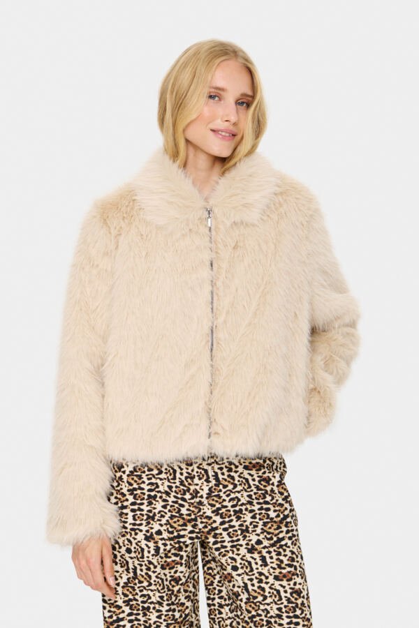 picture of Saint Tropez ZaselineSZ Jacket - Crème - Number Two - womens - fashion - clothing - Saint Tropez 3