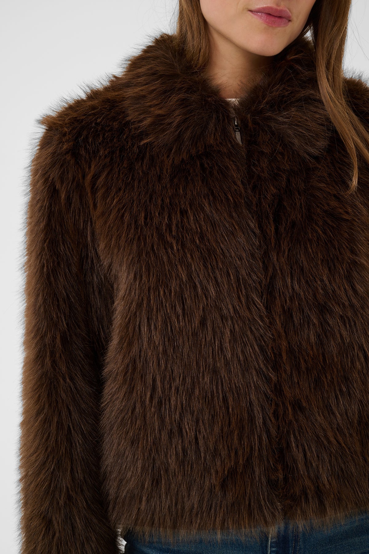 Saint Tropez Zaseline Jacket - Chocolate Brown