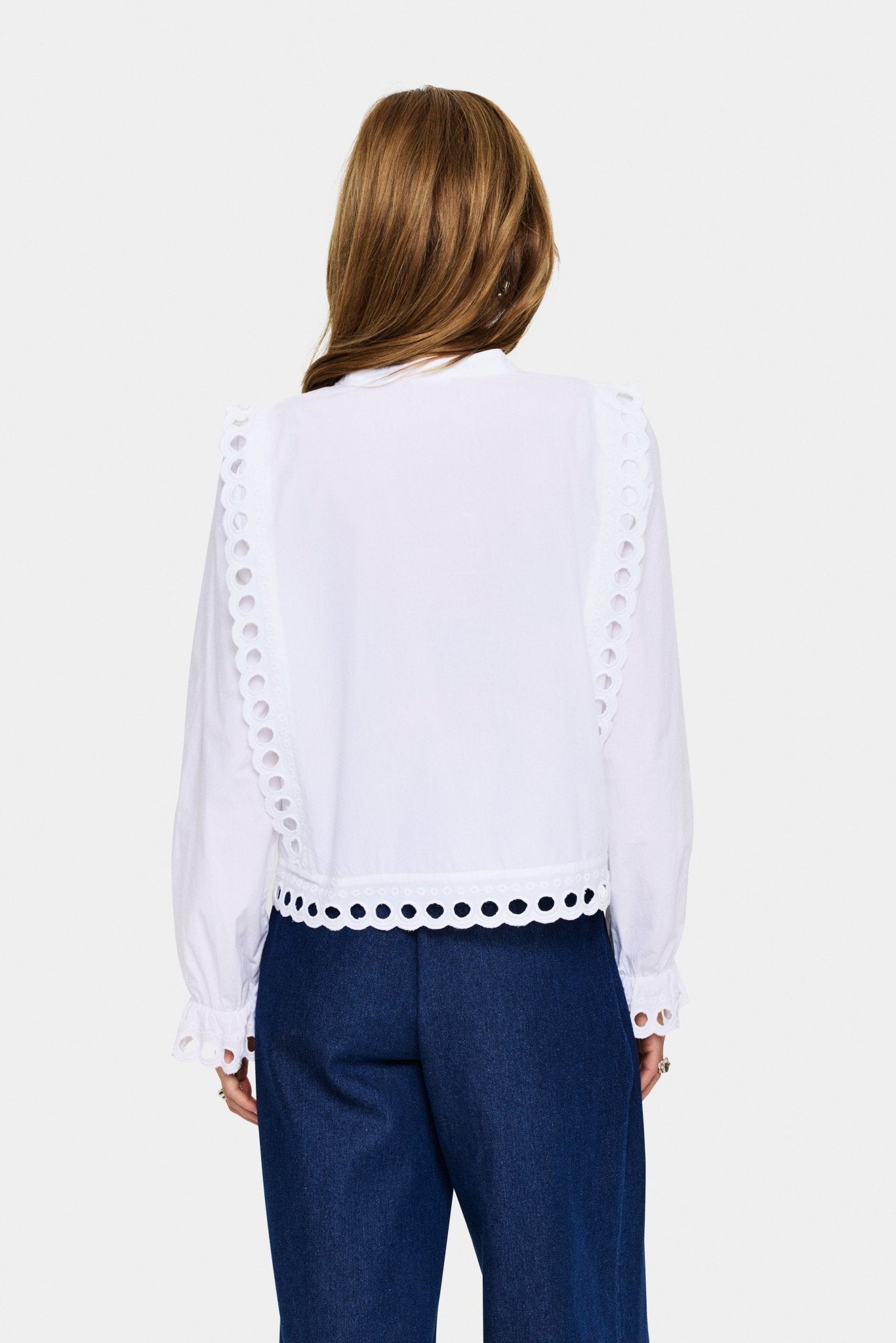 picture of Saint Tropez Marlee Blouse - Bright White - Number Two - womens - fashion - clothing - Saint Tropez 5
