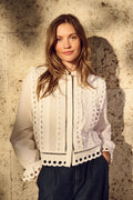 picture of Saint Tropez Marlee Blouse - Bright White - Number Two - womens - fashion - clothing - Saint Tropez 1