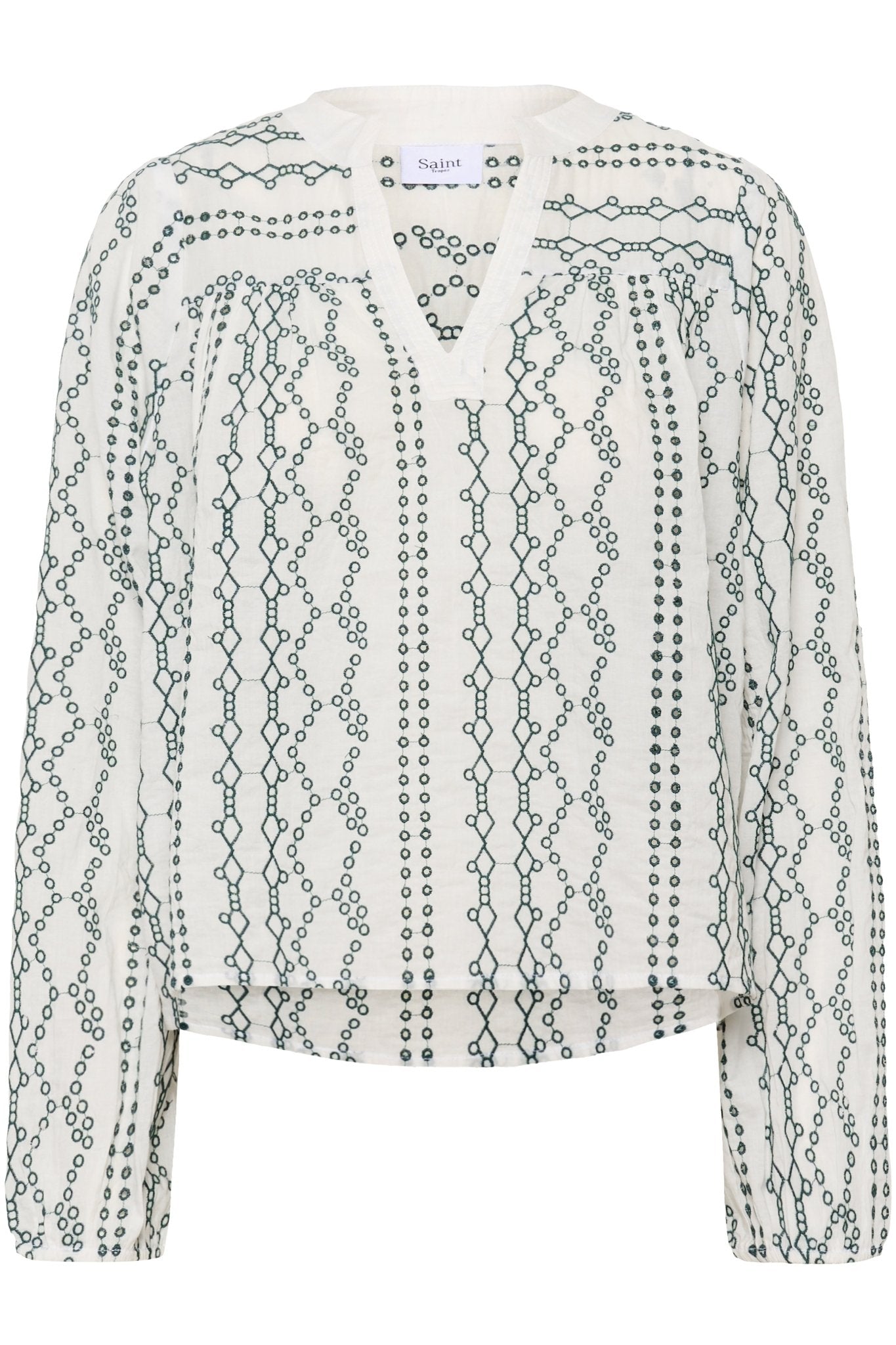 picture of Saint Tropez Malvie Blouse - June Bug - Number Two - womens - fashion - clothing - Saint Tropez 5