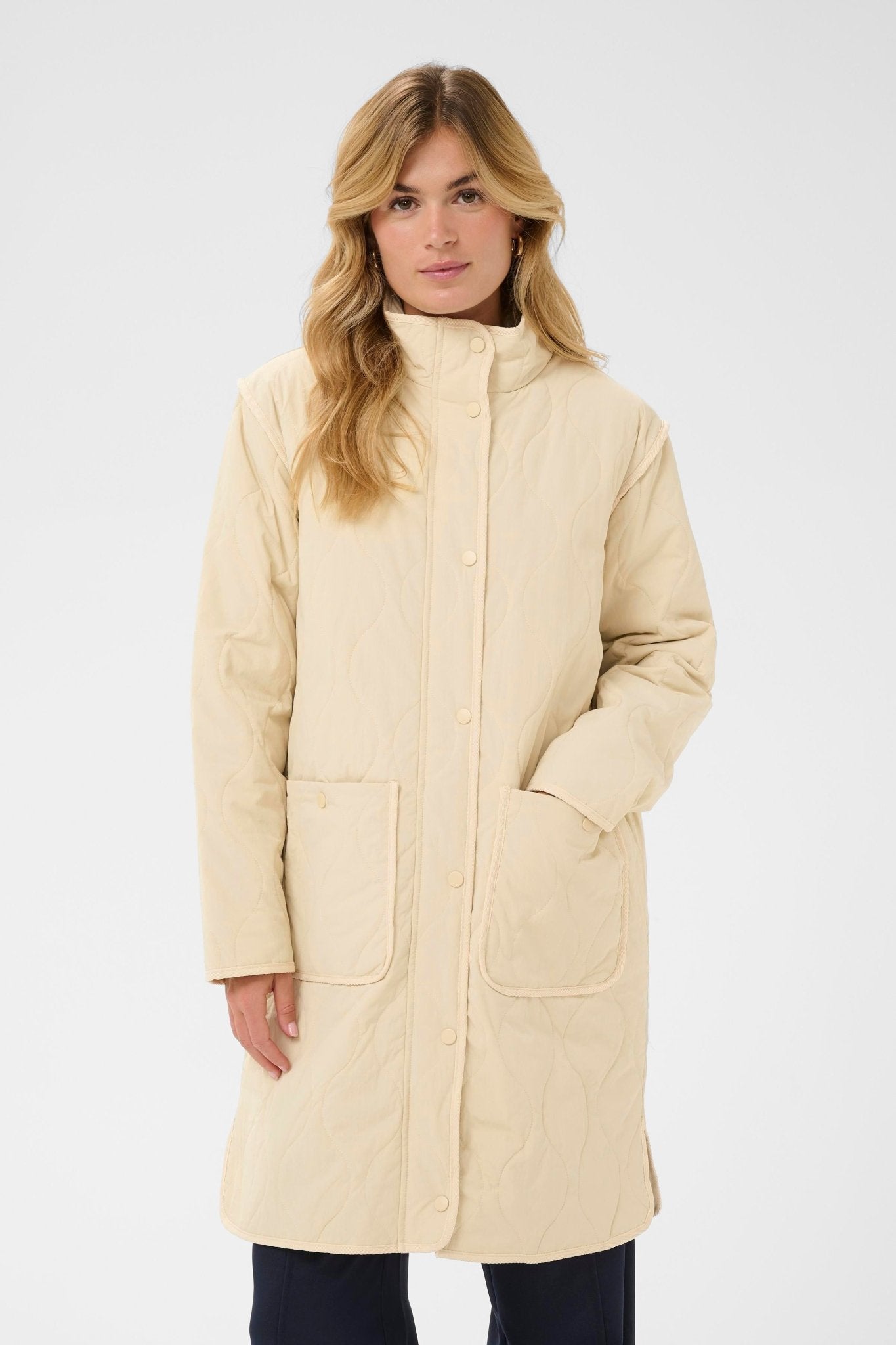 picture of Saint Tropez Ollie Jacket - Fog - Number Two - womens - fashion - clothing - Saint Tropez 3