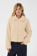 picture of Saint Tropez Oreen Jacket - Seedpearl - Number Two - womens - fashion - clothing - Saint Tropez 1