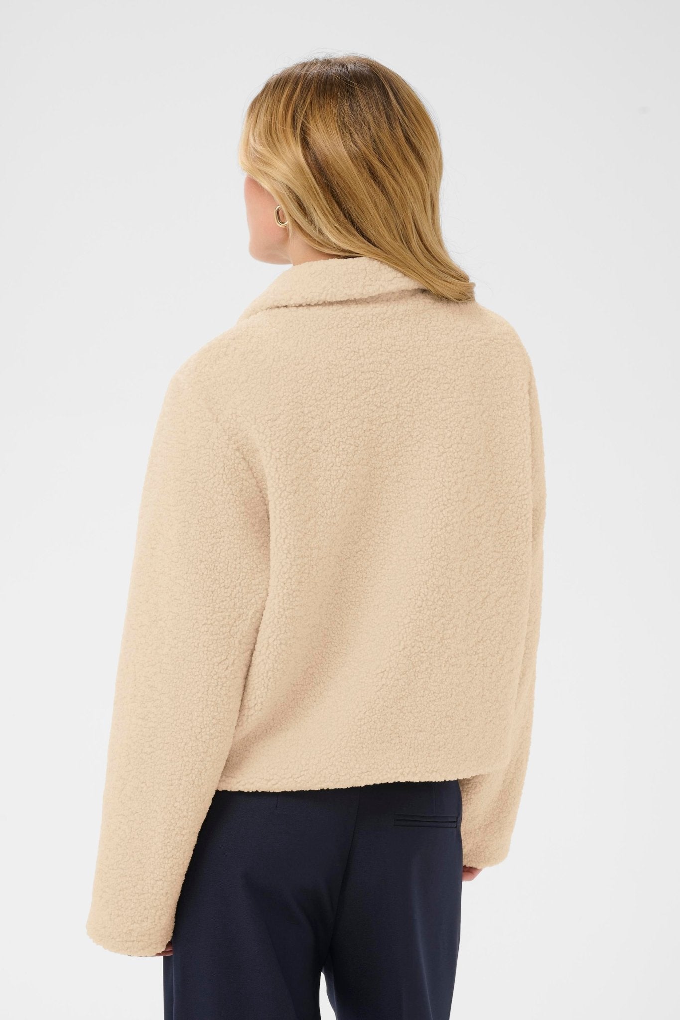 picture of Saint Tropez Oreen Jacket - Seedpearl - Number Two - womens - fashion - clothing - Saint Tropez 4