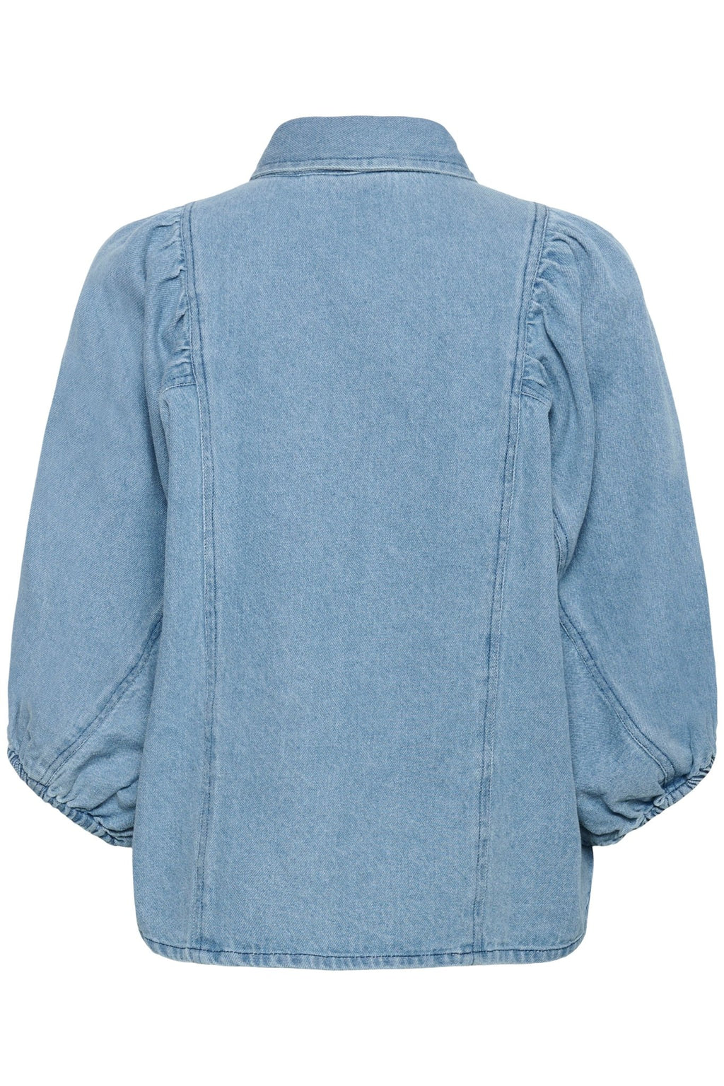 picture of Saint Tropez Othilde Shirt - Light Blue Denim - Number Two - womens - fashion - clothing - Saint Tropez 6