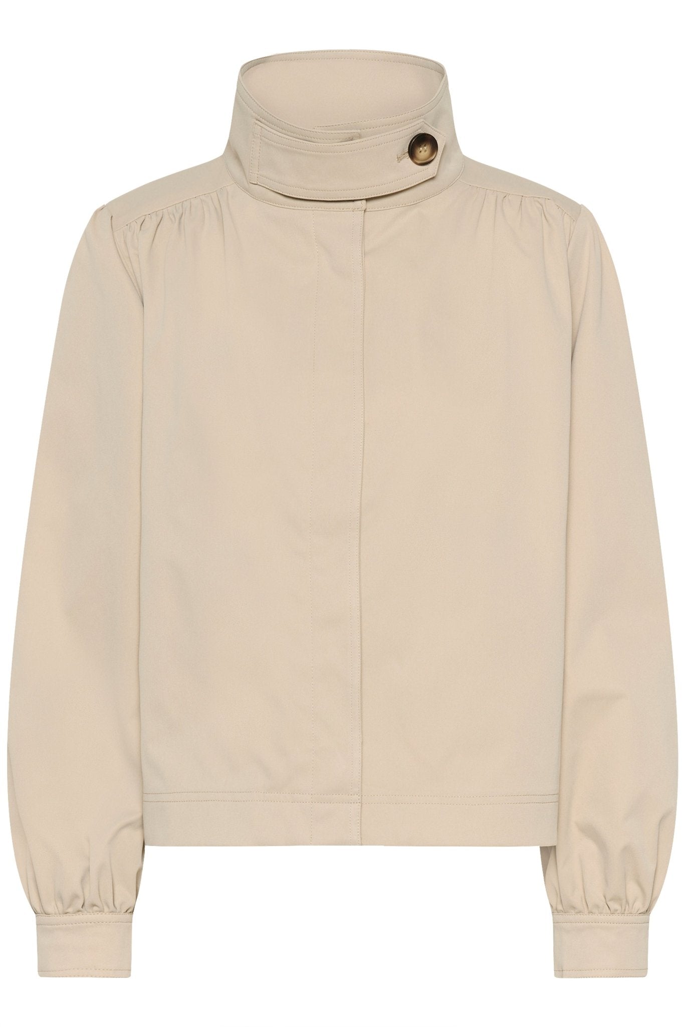 picture of Saint Tropez Olina Short Jacket - Oxford Tan - Number Two - womens - fashion - clothing - Saint Tropez 4