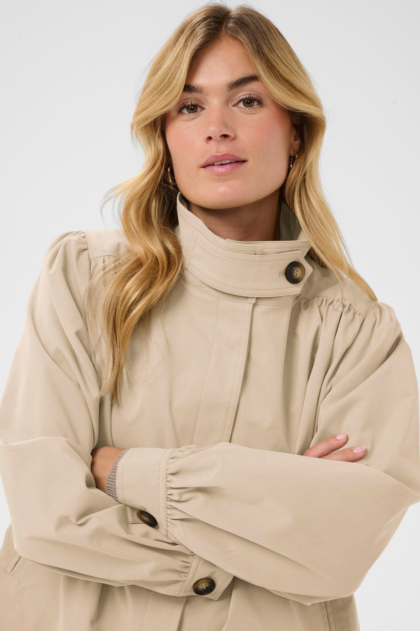 picture of Saint Tropez Olina Short Jacket - Oxford Tan - Number Two - womens - fashion - clothing - Saint Tropez 2