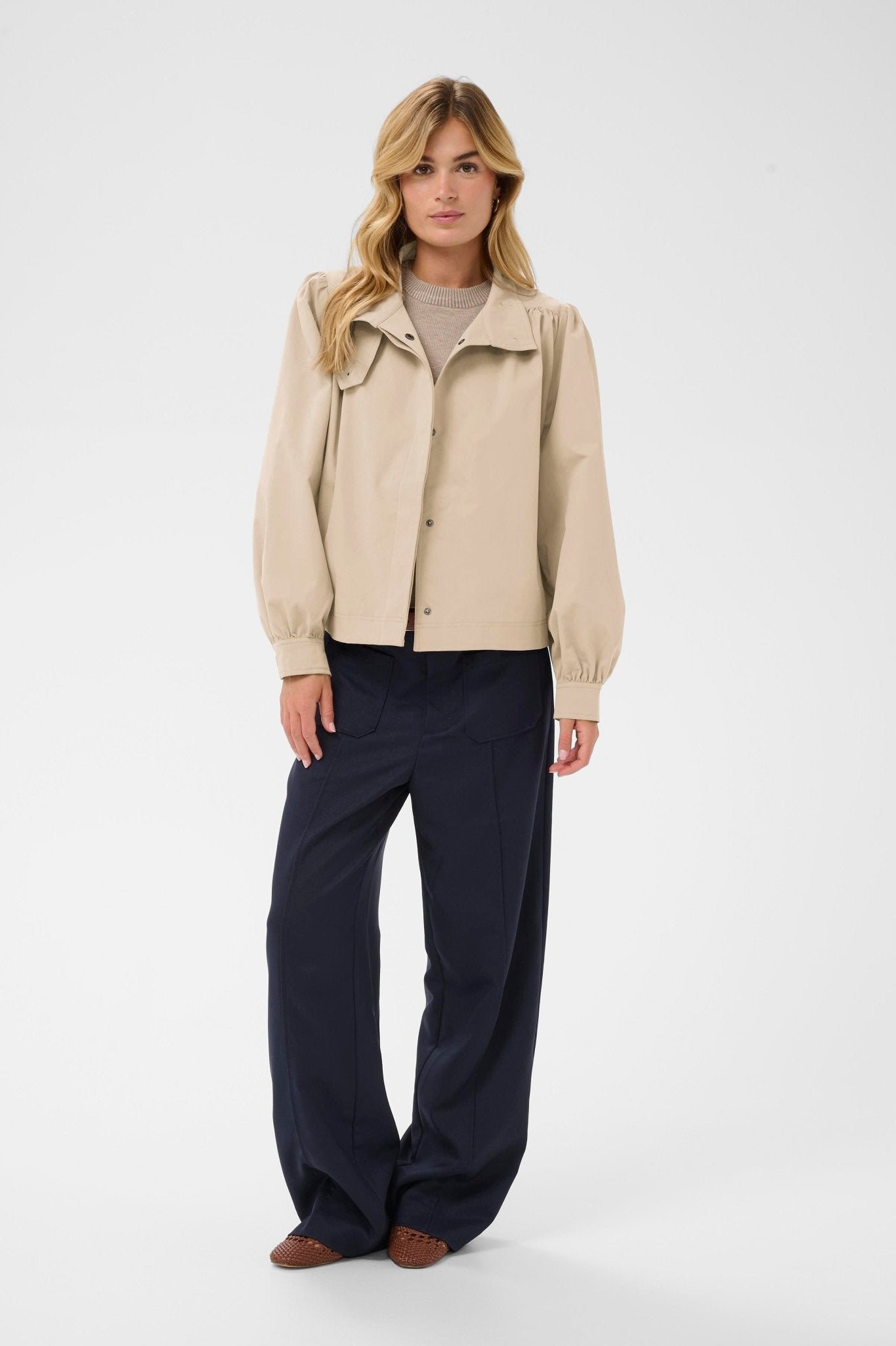 picture of Saint Tropez Olina Short Jacket - Oxford Tan - Number Two - womens - fashion - clothing - Saint Tropez 5