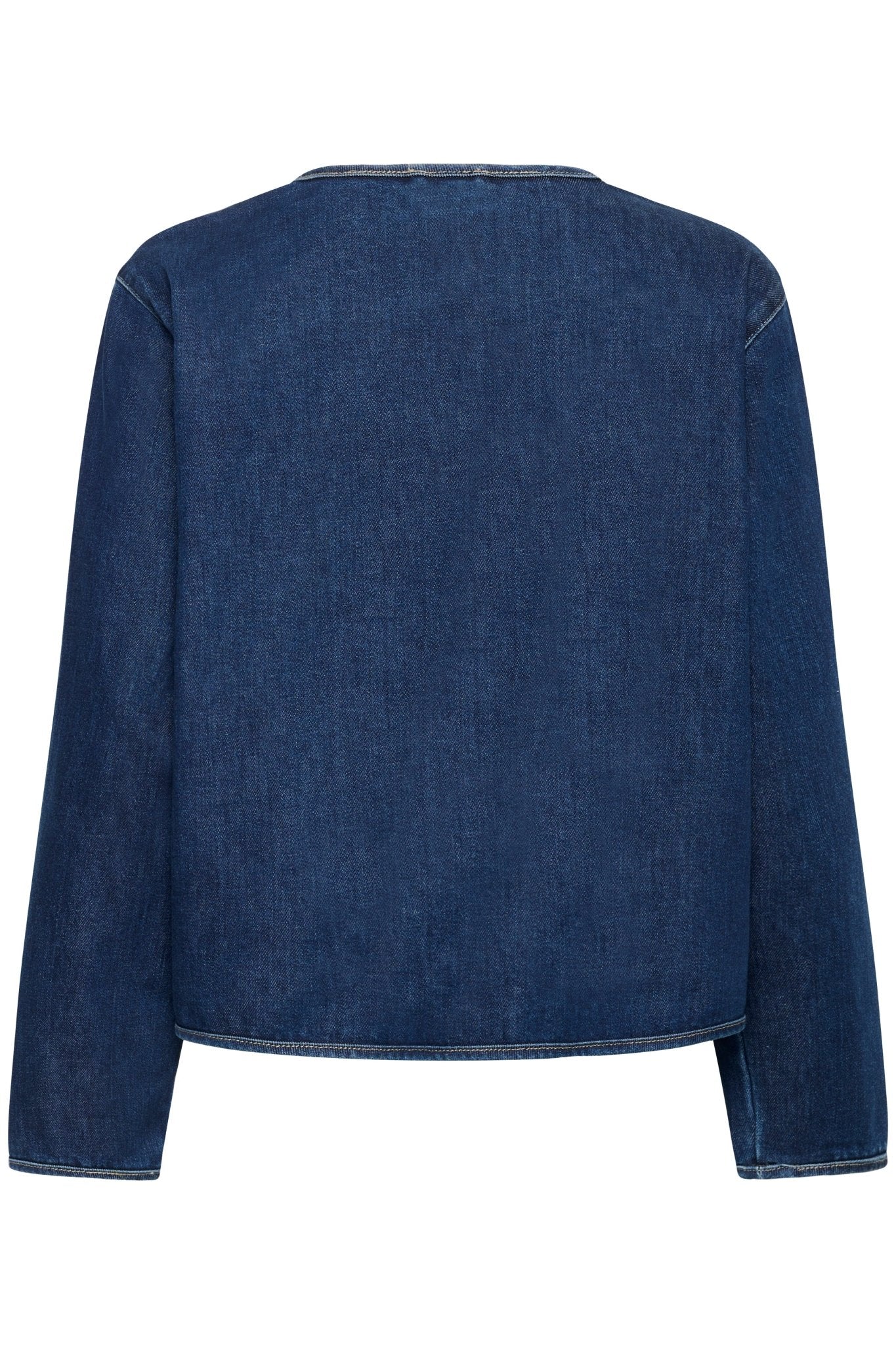 picture of Saint Tropez Oivy Jacket - Medium Blue Denim - Number Two - womens - fashion - clothing - Saint Tropez 4