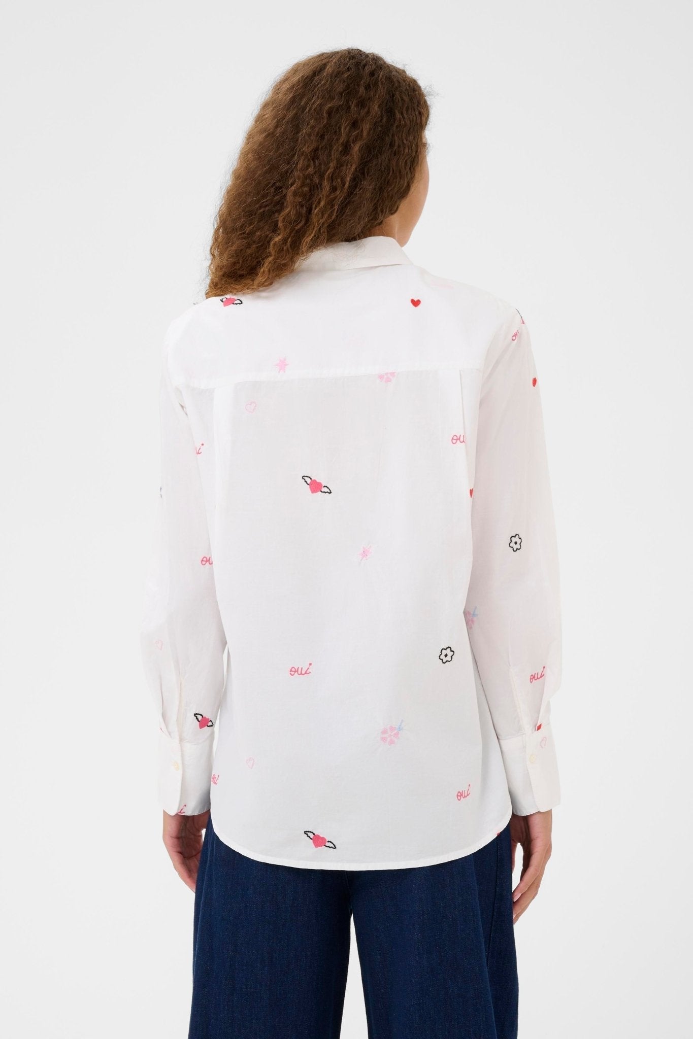 picture of Saint Tropez Olberta Shirt - Bright White - Number Two - womens - fashion - clothing - Saint Tropez 4