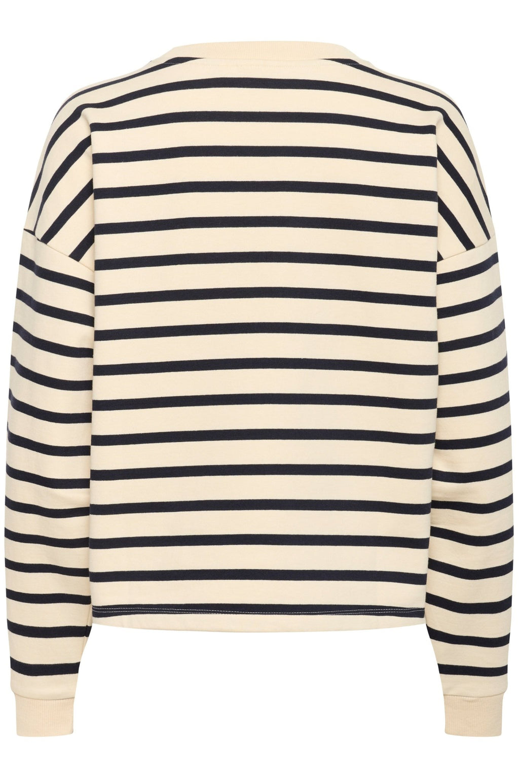 picture of Saint Tropez Osiria Sweatshirt - Seedpearl Night Sky Stripe - Number Two - womens - clothing - Saint Tropez 5