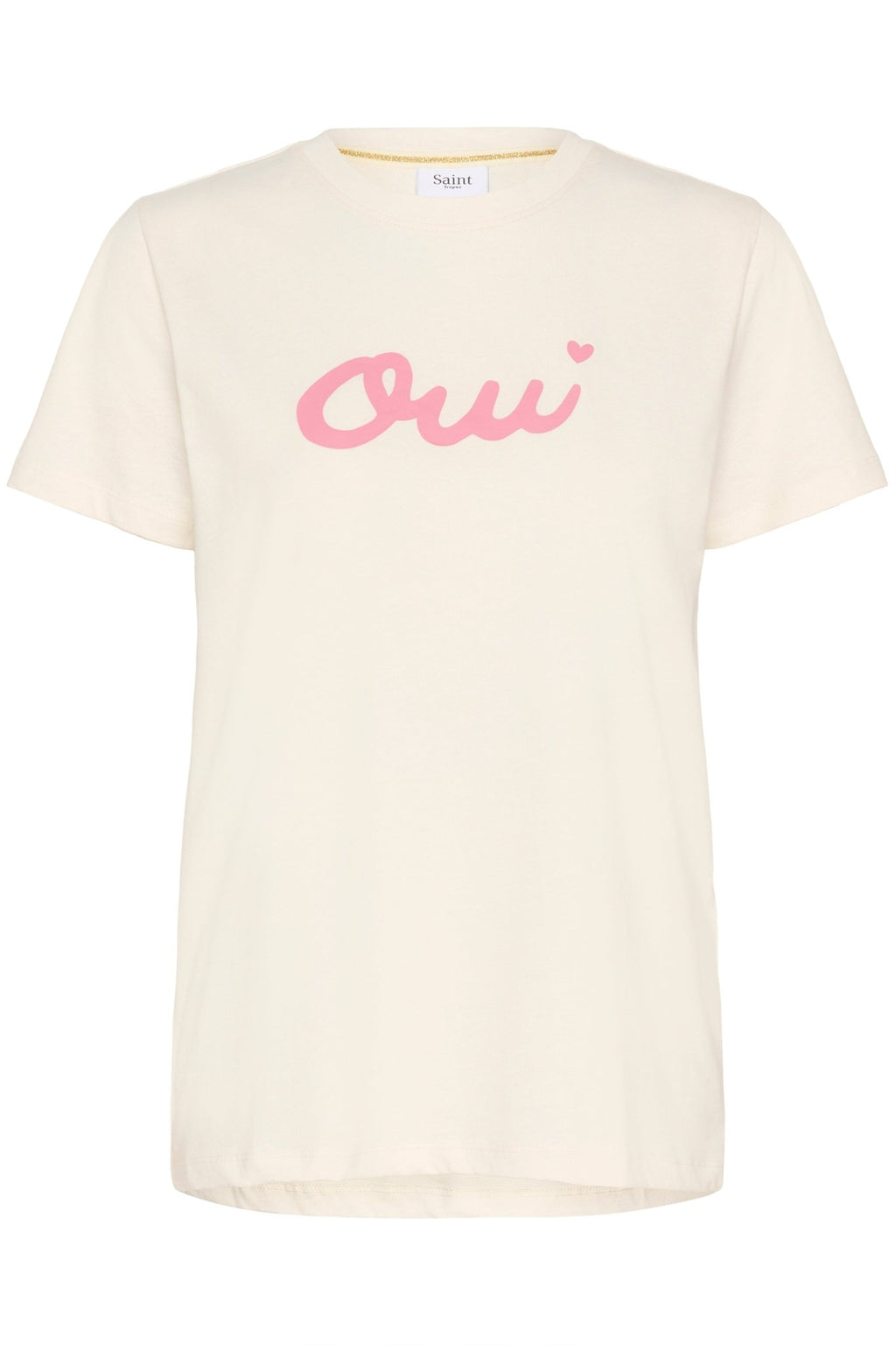 picture of Saint Tropez Odine T-shirt - Ice - Number Two - womens - fashion - clothing - Saint Tropez 5