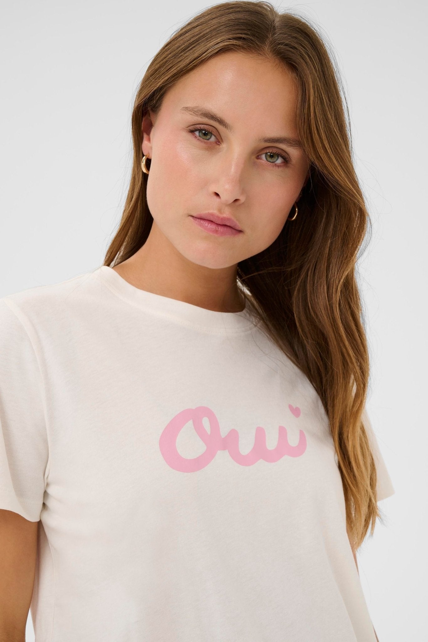 picture of Saint Tropez Odine T-shirt - Ice - Number Two - womens - fashion - clothing - Saint Tropez 2