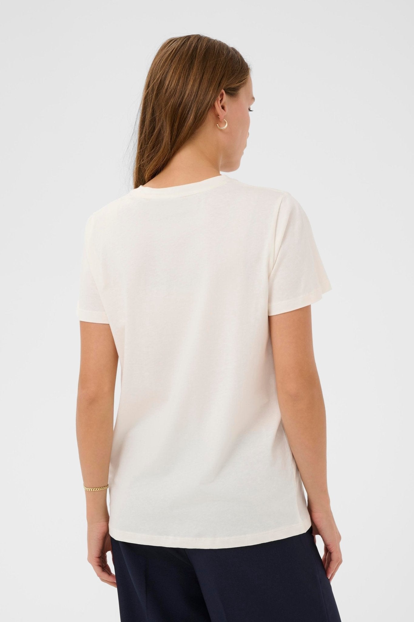 picture of Saint Tropez Odine T-shirt - Ice - Number Two - womens - fashion - clothing - Saint Tropez 3