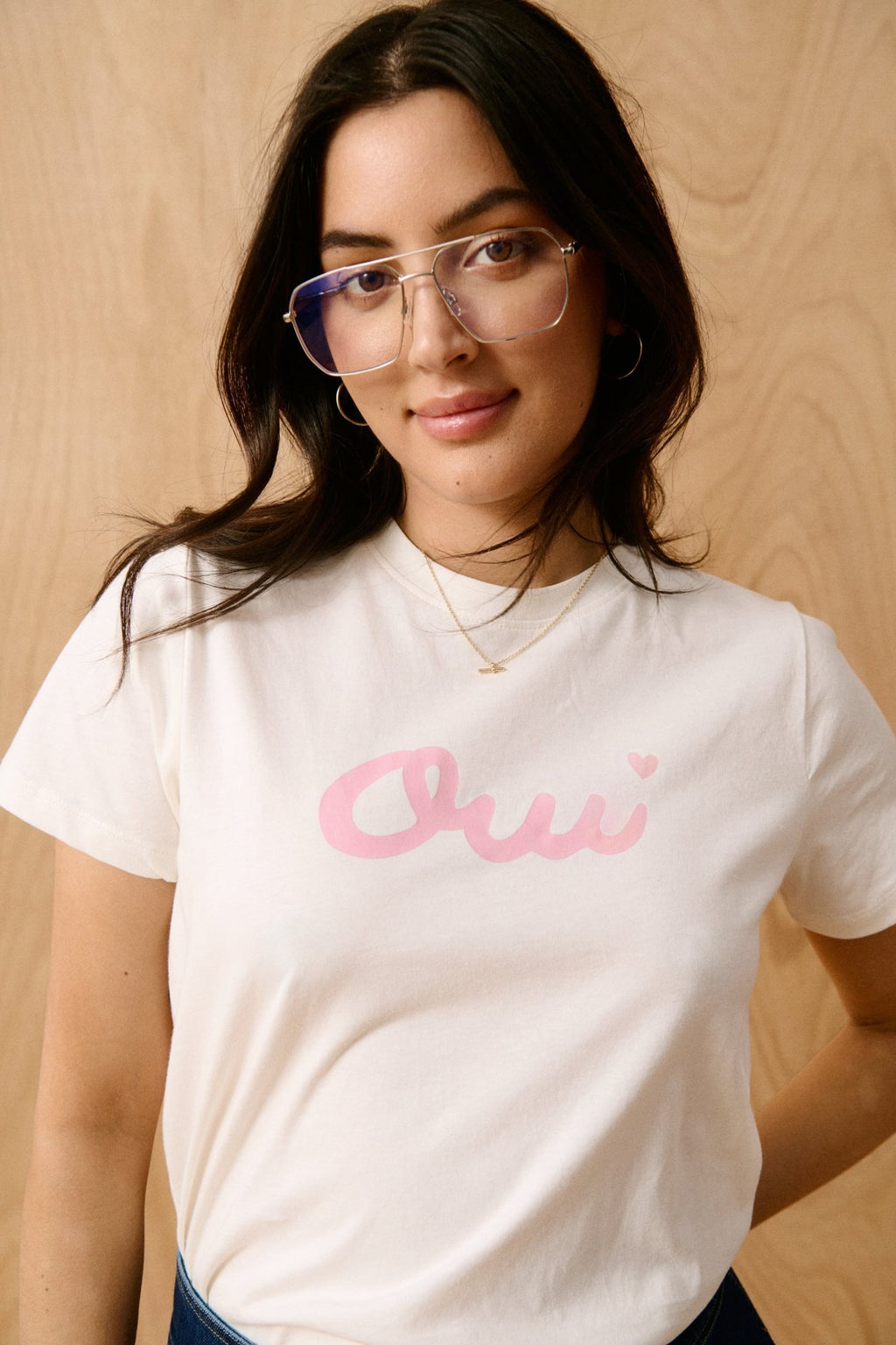 picture of Saint Tropez Odine T-shirt - Ice - Number Two - womens - fashion - clothing - Saint Tropez 7