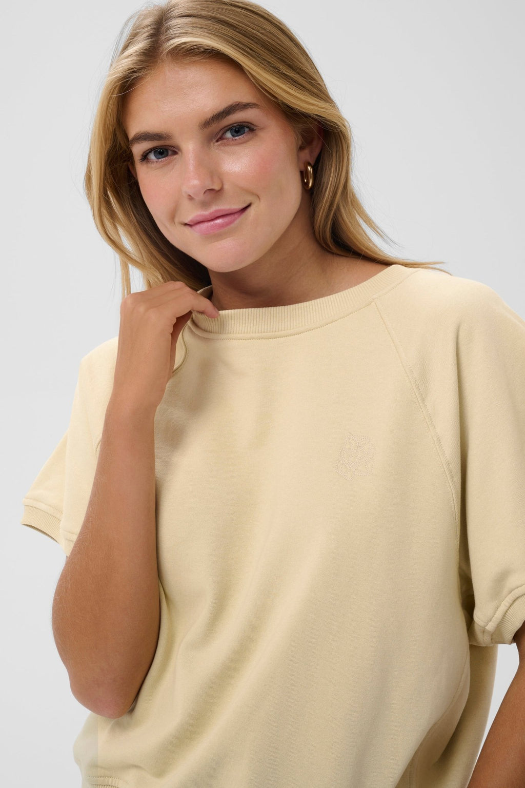 picture of Saint Tropez Paulette Sweatshirt - Brown Rice - Number Two - womens - fashion - clothing - Saint Tropez 2
