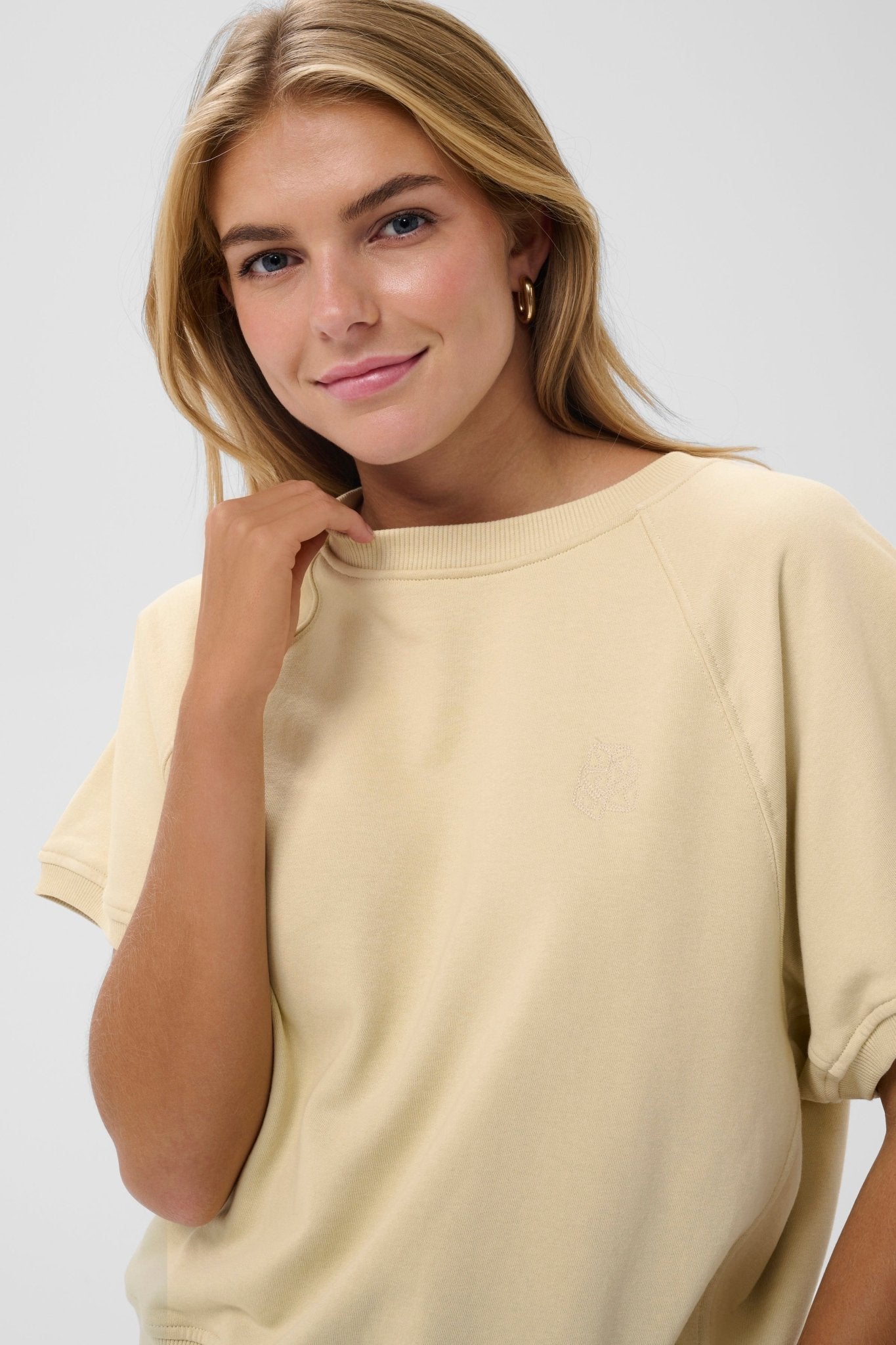 picture of Saint Tropez Paulette Sweatshirt - Brown Rice - Number Two - womens - fashion - clothing - Saint Tropez 2