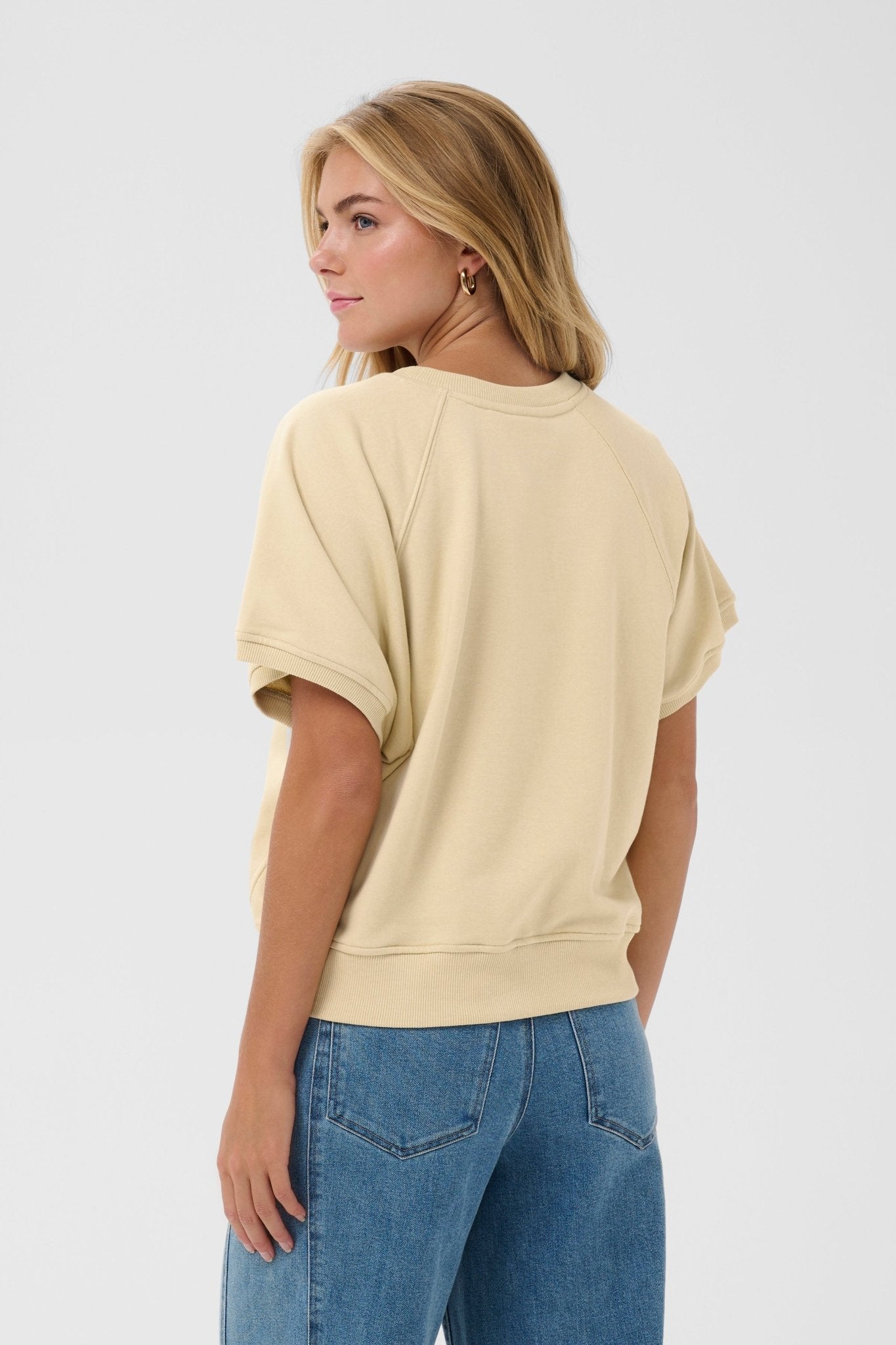 picture of Saint Tropez Paulette Sweatshirt - Brown Rice - Number Two - womens - fashion - clothing - Saint Tropez 3